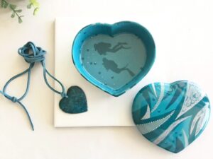 全国手芸コンクール作品　2026.2.12-ターコイズBOX２